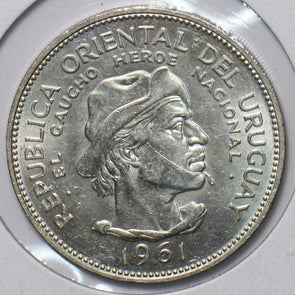 Uruguay 1961 10 Pesos 294163 combine shipping