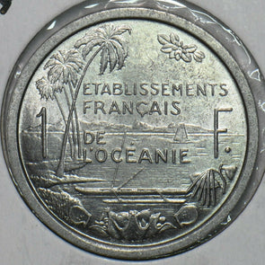 French Polynesia 1949 Franc Oceania 297836 combine shipping