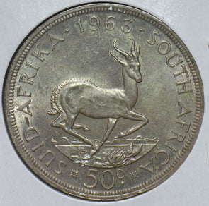 South Africa 1963 5 Shillings Deer animal 292450 combine shipping