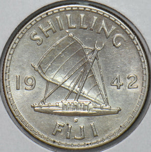Fiji 1942 Shilling 194594 combine shipping