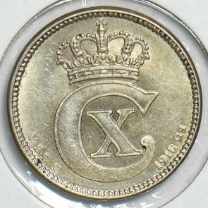 Denmark 1918 25 Ore 298119 combine shipping
