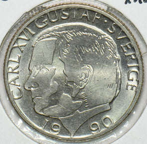 Sweden 1990 Krona 152764 combine shipping