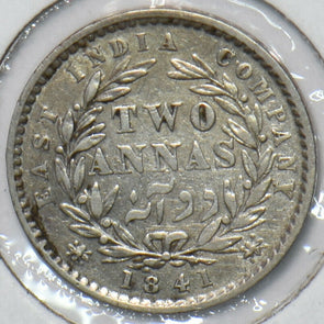 India British 1841 C 2 Annas East India Company 296146 combine shipping