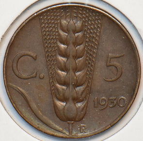 Italy 1930 R 5 Centesimi 151385 combine shipping