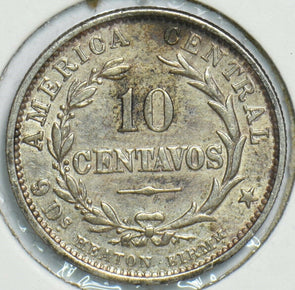 Costa Rica 1890 10 Centavos 196268 combine shipping