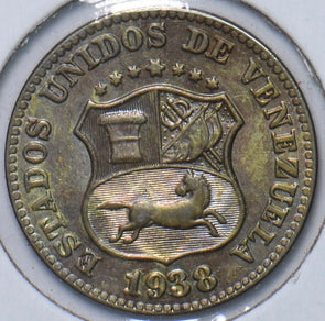 Venezuela 1938 5 Centimos Horse animal 294935 combine shipping