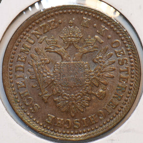 Austria 1851 Kreuzer Eagle animal 294455 combine shipping