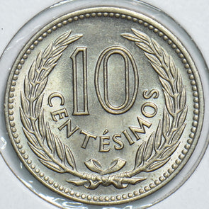 Uruguay 1953 10 Centesimos 198522 combine shipping
