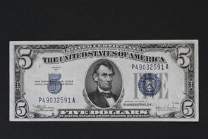 US 1934 C $5 XF Silver Certificates RN0056 combine shipping