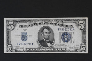 US 1934 C $5 XF Silver Certificates RN0056 combine shipping