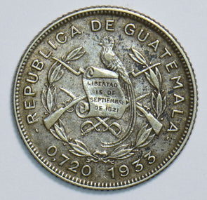 Guatemala 1933 10 Centavos Bird 198605 combine shipping