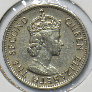 Straits Settlements 1957 5 Cents 193496 combine shipping