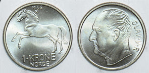 Norway 1964 Krone Horse 198543 combine shipping