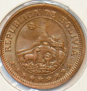 Bolivia 1951 Boliviano Alpaca animal 150992 combine shipping