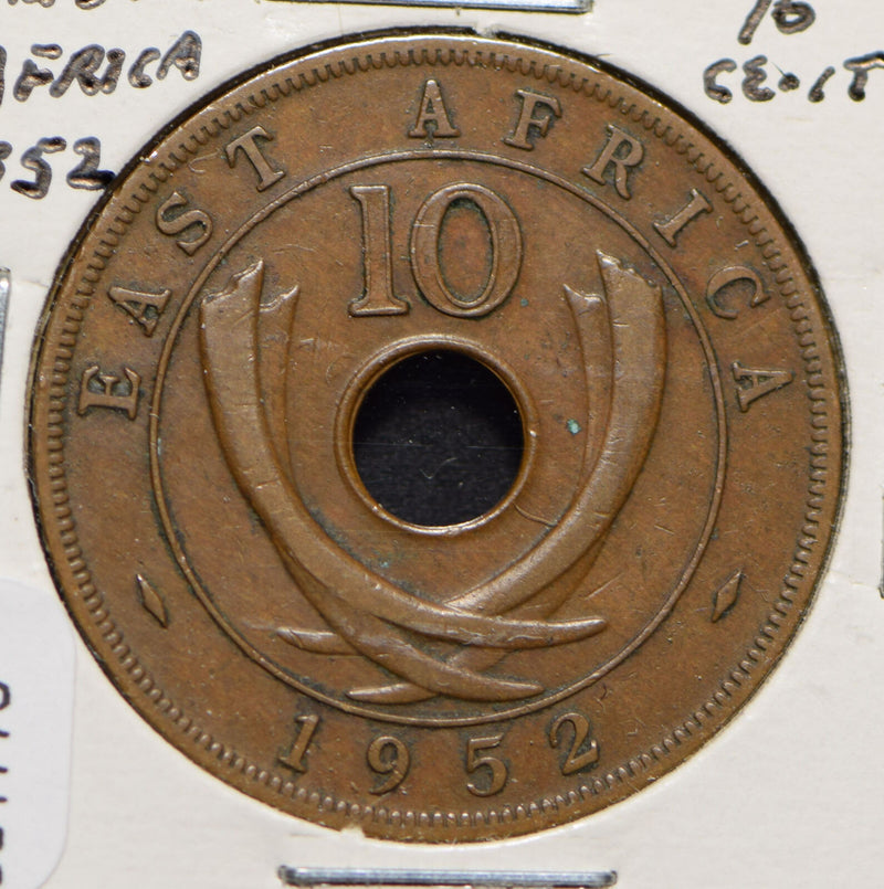 East Africa 1952 10 Cents  901779 combine shipping