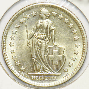 Switzerland 1961 2 Francs 293254 combine shipping