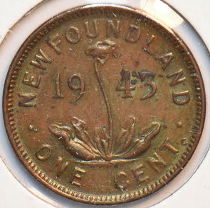 Canada 1943 Cent Newfoundland 150783 combine shipping