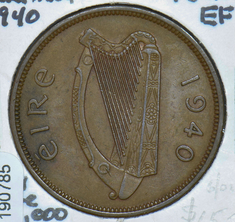 Ireland 1940 Penny Hen with Chicks animal 190785 combine shipping