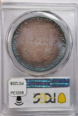 1989 Dollar silver PCGS MS67 Silver Eagle PC1208 combine shipping