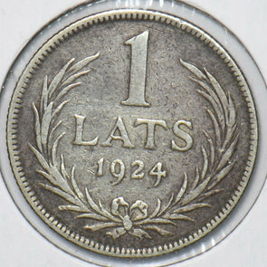 Latvia 1924 Lats 295651 combine shipping