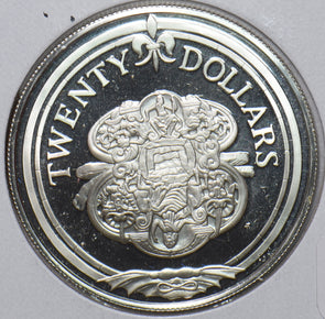 British Virgin Islands 1985 20 Dollars Proof 295080 combine shipping