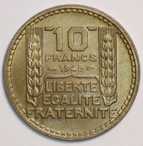 France 1945 10 Francs 199301 combine shipping