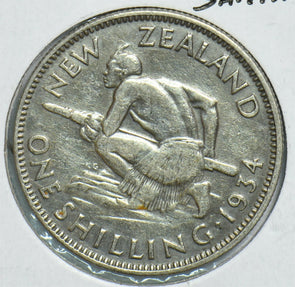 New Zealand 1934 Shilling 197982 combine shipping