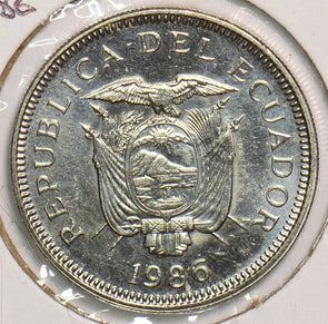 Ecuador 1986 Sucre 199013 combine shipping