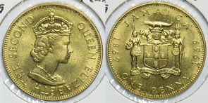 Jamaica 1969 Penny 153857 combine shipping