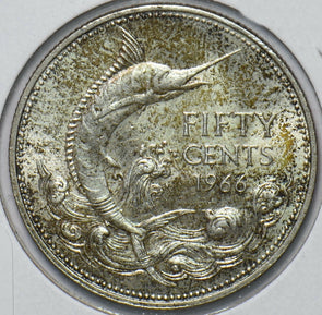 Bahamas 1966 50 Cents Blue Marlin fish animal 193940 combine shipping