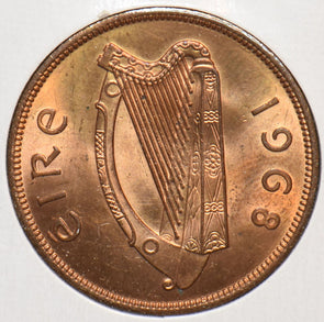 Ireland 1968 Penny Hen with Chicks animal 195014 combine shipping