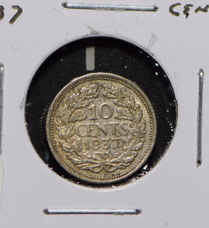 Netherlands 1937 10 Cents  900990 combine shipping
