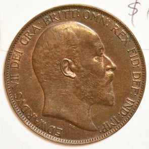 Great Britain 1907 Penny 240618 combine shipping