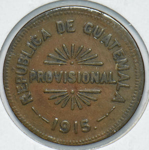 Guatemala 1915 25 Centavos 292427 combine shipping