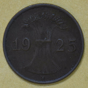Germany 1925 Pfennig 191979 combine shipping