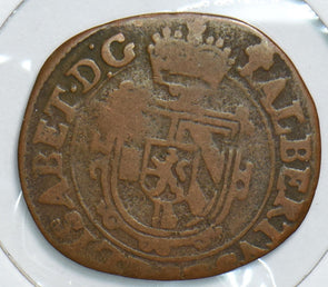 Spanish Netherlands 1616 Duit 1.76 Gram 904756 combine shipping