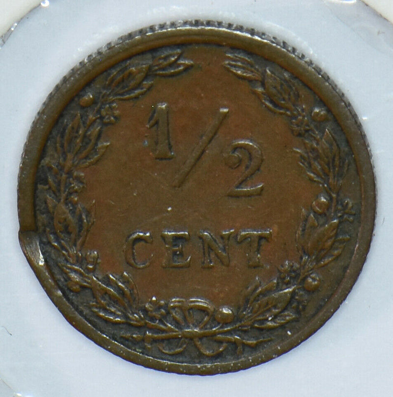 Netherlands 1906 1/2 Cent 291405 combine shipping
