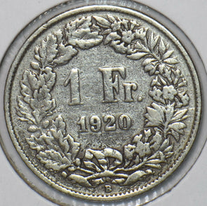 Switzerland 1920 Franc 902778 combine shipping