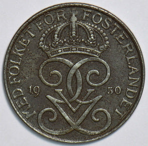Sweden 1950 5 Ore 240676 combine shipping