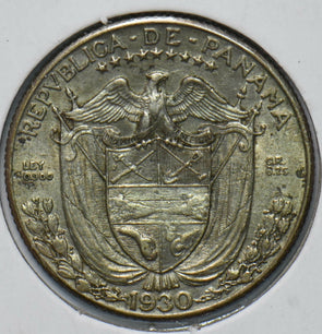 Panama 1930 1/4 Balboa 292633 combine shipping