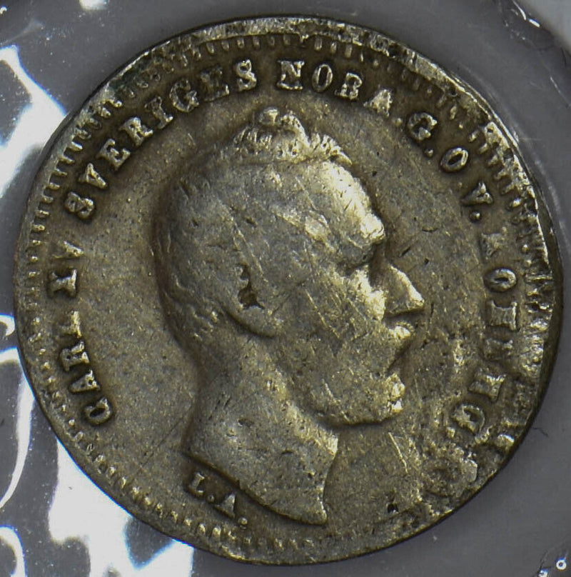 Sweden 1865 10 Ore 290806 combine shipping