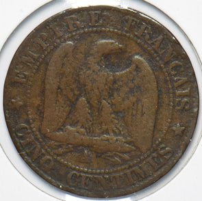 France 1865 A 5 Centimes Eagle animal 900584 combine shipping