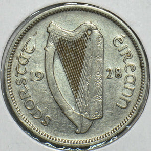 Ireland 1928 6 Pence Irish wolfhound animal 197208 combine shipping
