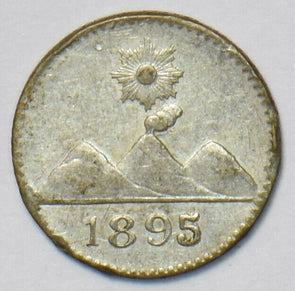Guatemala 1895 1/4 Real 194073 combine shipping
