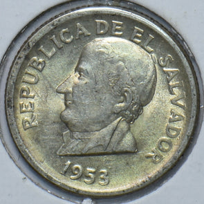 El Salvador 1953 25 Centavos 240128 combine shipping