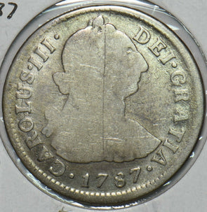 Peru 1787 2 Reales 296832 combine shipping