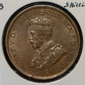 Jersey 1913 1/24 Shilling Lion animal  291745 combine shipping