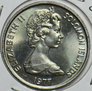 Solomon Islands 1977 20 Cents 190648 combine shipping