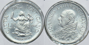 Vatican 1960 10 Lire 299054 combine shipping