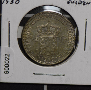 Netherlands 1930 1/2 Gulden  900022 combine shipping